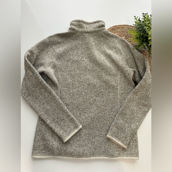 Patagonia Better Sweater‎ Quarter 1/4 Zip Fleece Pullover Grey Large - Picture 9 of 10